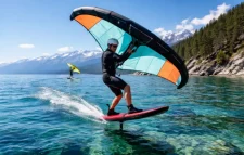 Вингфойл на Байкале: новый тренд водного спорта Вингфойл на Байкале: новый тренд водного спорта